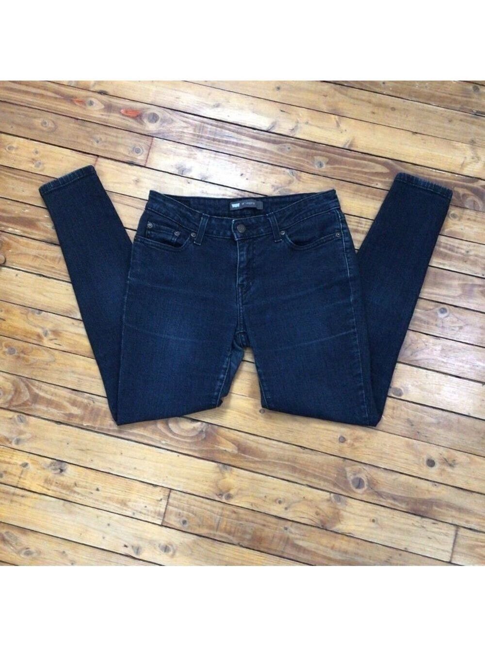 LEVI’S jeans 535 legging skinny medium rise blacksize 6